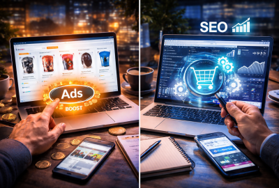 Paid Ads vs SEO Marketing: Fastest Growing Traffic Strategy for Ecommerce Stores?