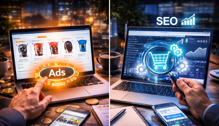 Ads vs SEO for e-commerce