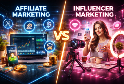 Affiliate Marketing vs Influencer Marketing: Which Builds Better ROI for Ecommerce Brands?