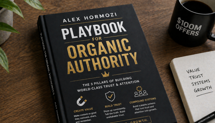 Alex Hormozi Organic Authority